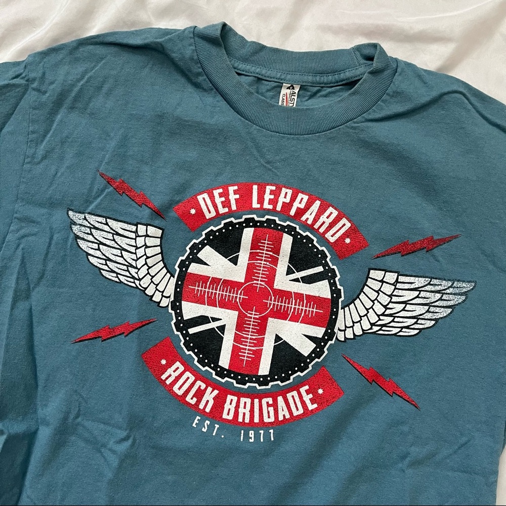def leppard tour 2018 tee shirt